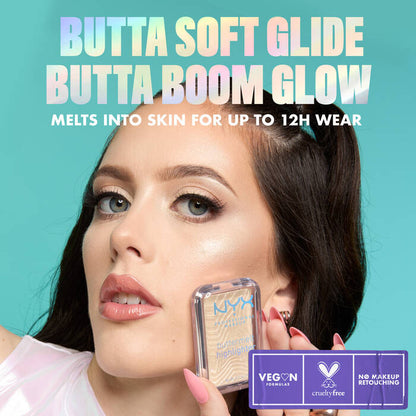 NYX Professional Makeup Buttermelt Shimmer Powder Highlighter