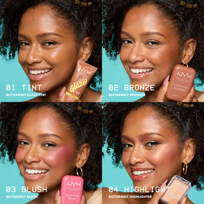 NYX Professional Makeup Buttermelt Shimmer Powder Highlighter