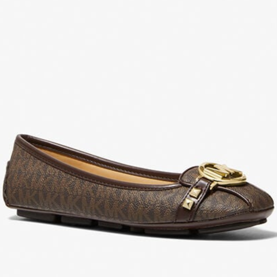 Michael Kors Fulton Studded Logo Moccasins