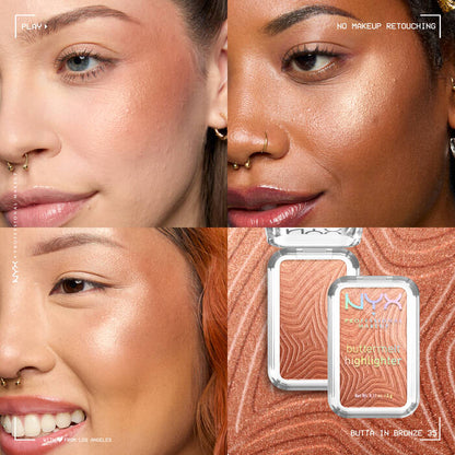 NYX Professional Makeup Buttermelt Shimmer Powder Highlighter