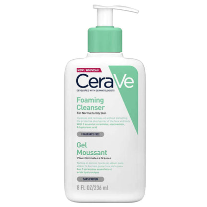 Cerave Foaming Facial Cleanser Normal to oily Skin