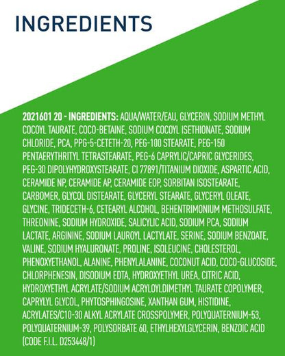 Cerave Hydrating Cream-to-Foam Cleanser