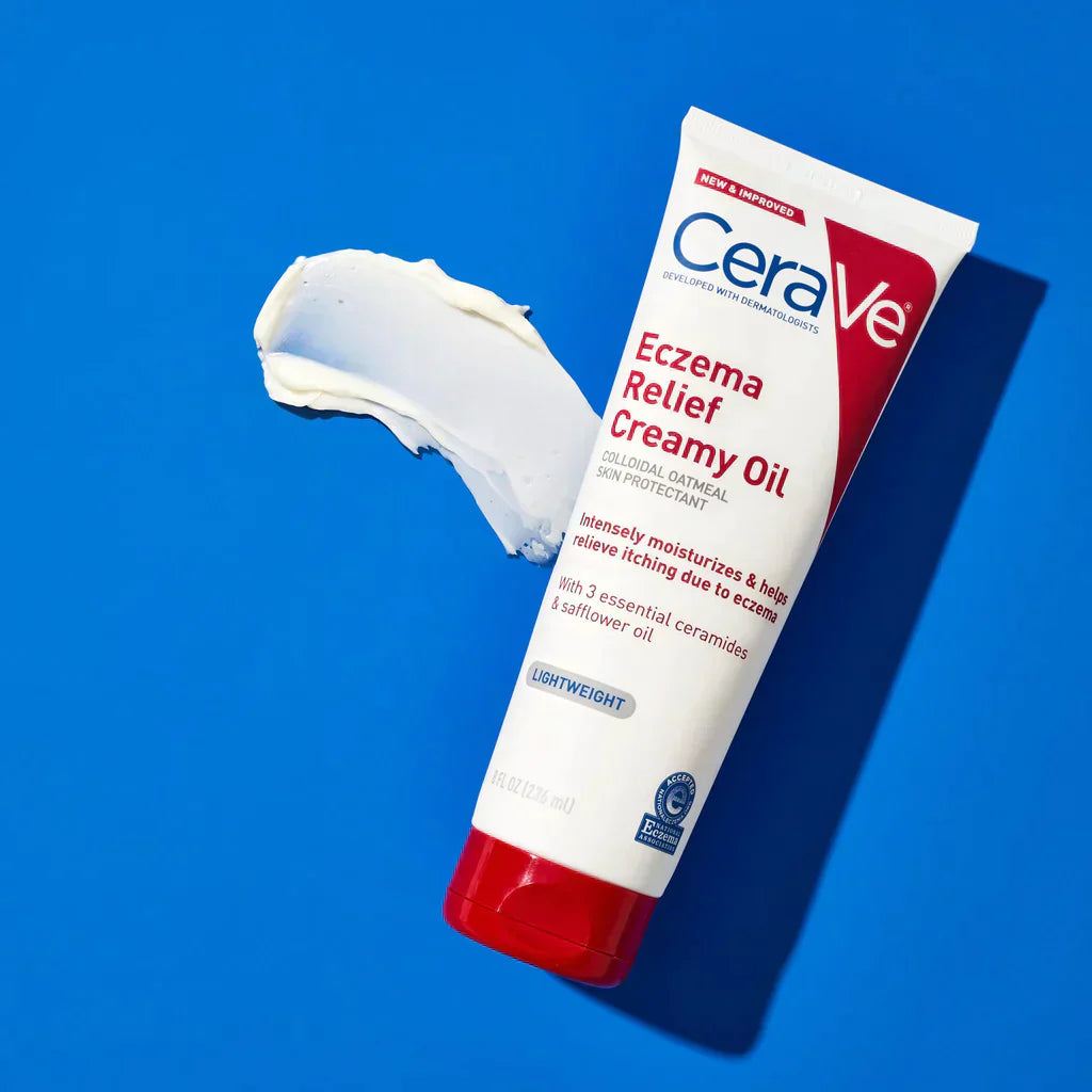 CeraVe Eczema Creamy Oil – Moisturizing Cream for Dry, Sensitive Skin