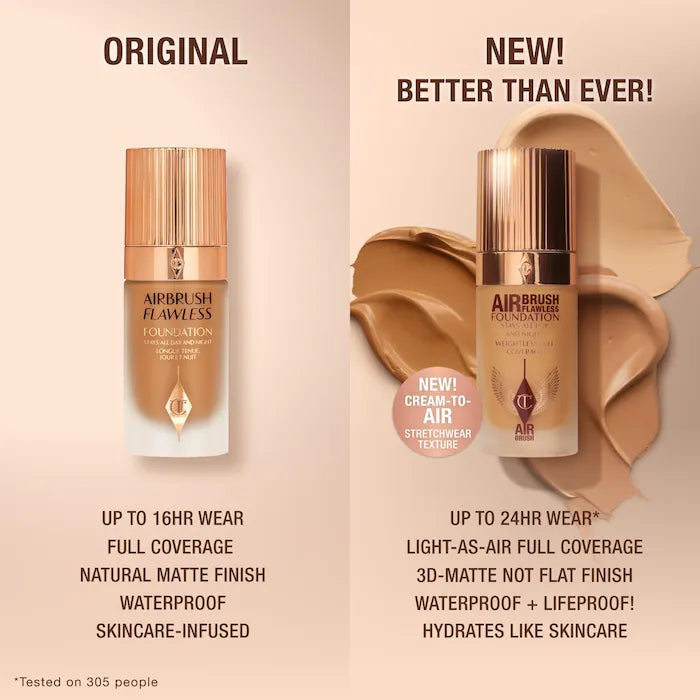 Charlotte Tilbury - New airbrush flawless foundation