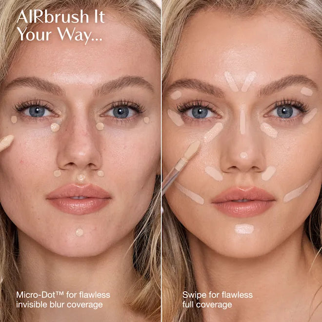Charlotte Tilbury Airbrush Flawless Crease-Proof Long-Wear Blur Concealer with Hyaluronic Acid