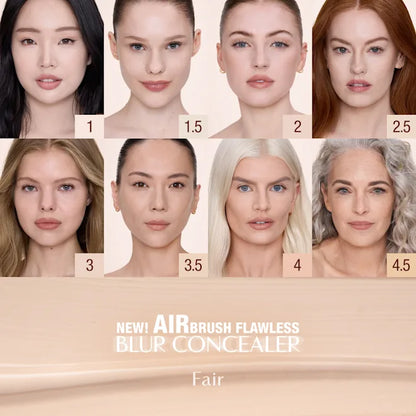 Charlotte Tilbury Airbrush Flawless Crease-Proof Long-Wear Blur Concealer with Hyaluronic Acid