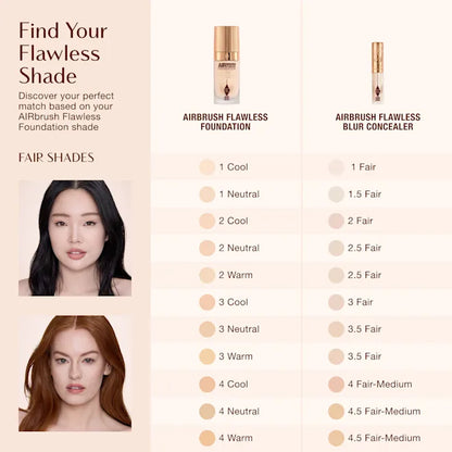 Charlotte Tilbury Airbrush Flawless Crease-Proof Long-Wear Blur Concealer with Hyaluronic Acid