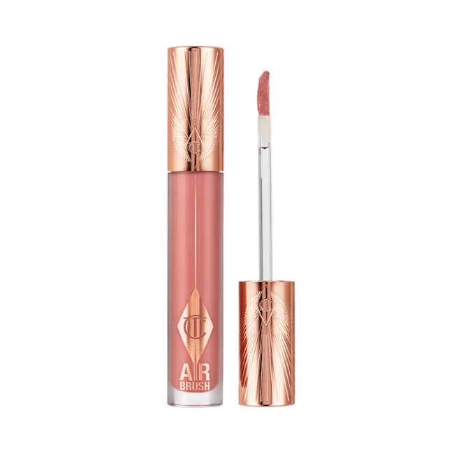 Charlotte Tilbury-AIRBRUSH FLAWLESS LIP BLUR Matte Liquid Lipstick(Pillow Talk Blur)