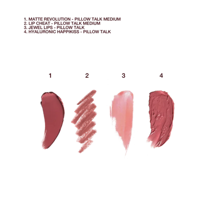 Charlotte Tilbury Pillow Talk Lip Wardrobe