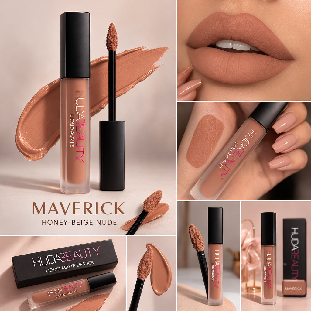 Huda Beauty Original Liquid Matte Lipstick – Maverick