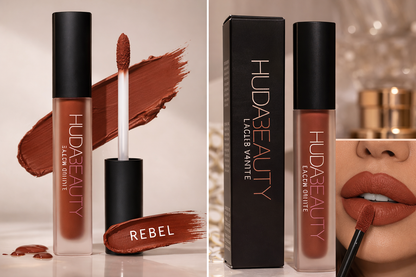 Huda Beauty Original Liquid Matte Lipstick – Rebel