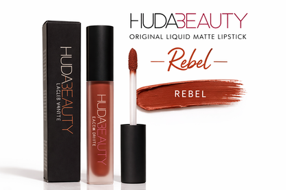 Huda Beauty Original Liquid Matte Lipstick – Rebel