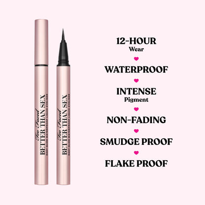 Too Faced Better Than Sex Waterproof Liquid Eyeliner