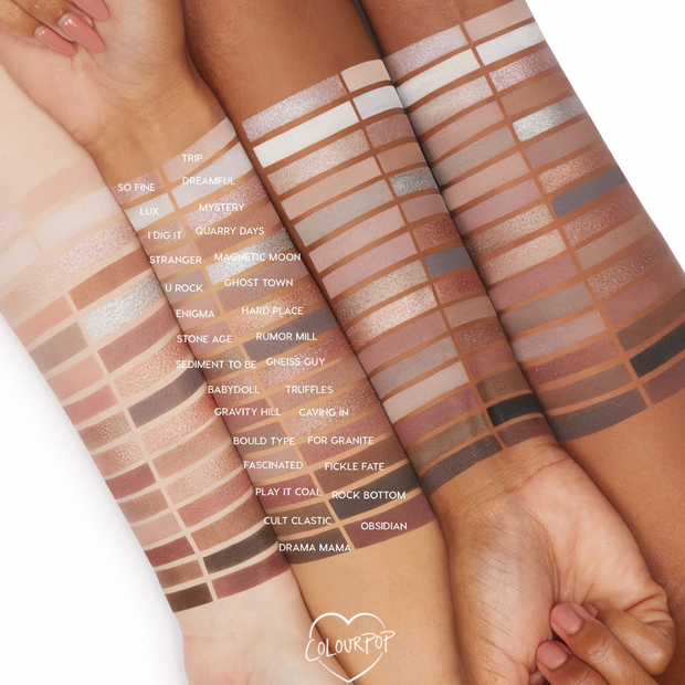 ColourPop Stone Cold Fox Cool-toned Eyeshadow Palette