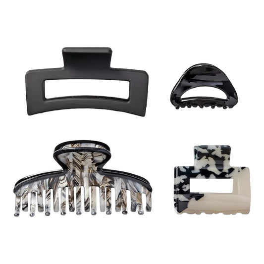 Conair Accessories Mixed Claw Clips