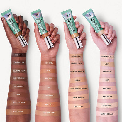 iT Cosmetics-CC+ Cream Natural Matte Foundation with SPF 40