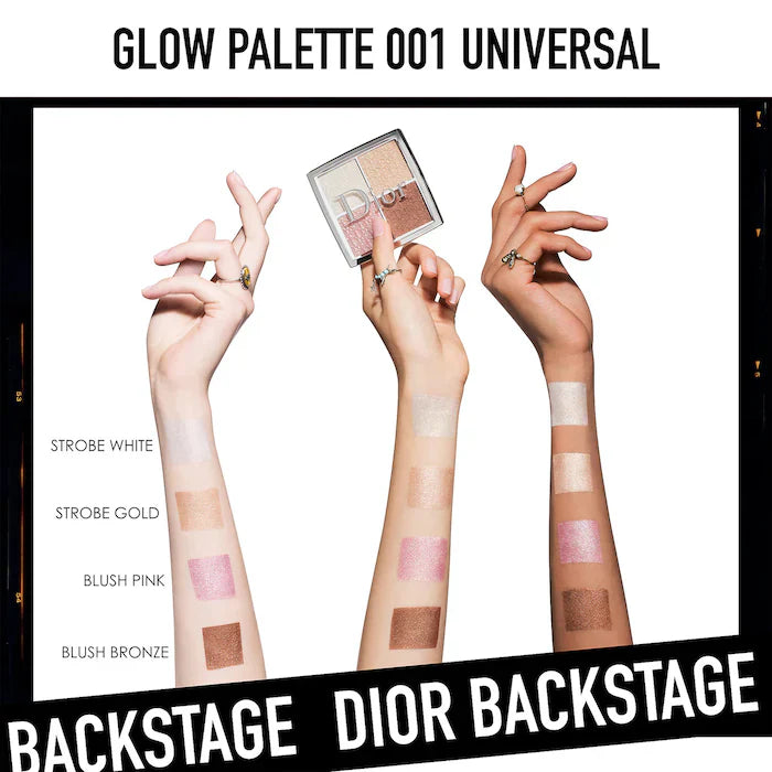 DIOR- Backstage Glow Face Palette- 001 UNIVERSAL
