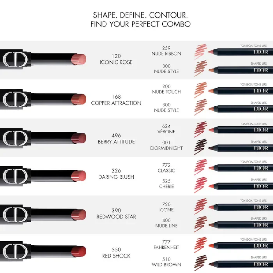 Dior Rouge On Stage Coated Shine Lipstick