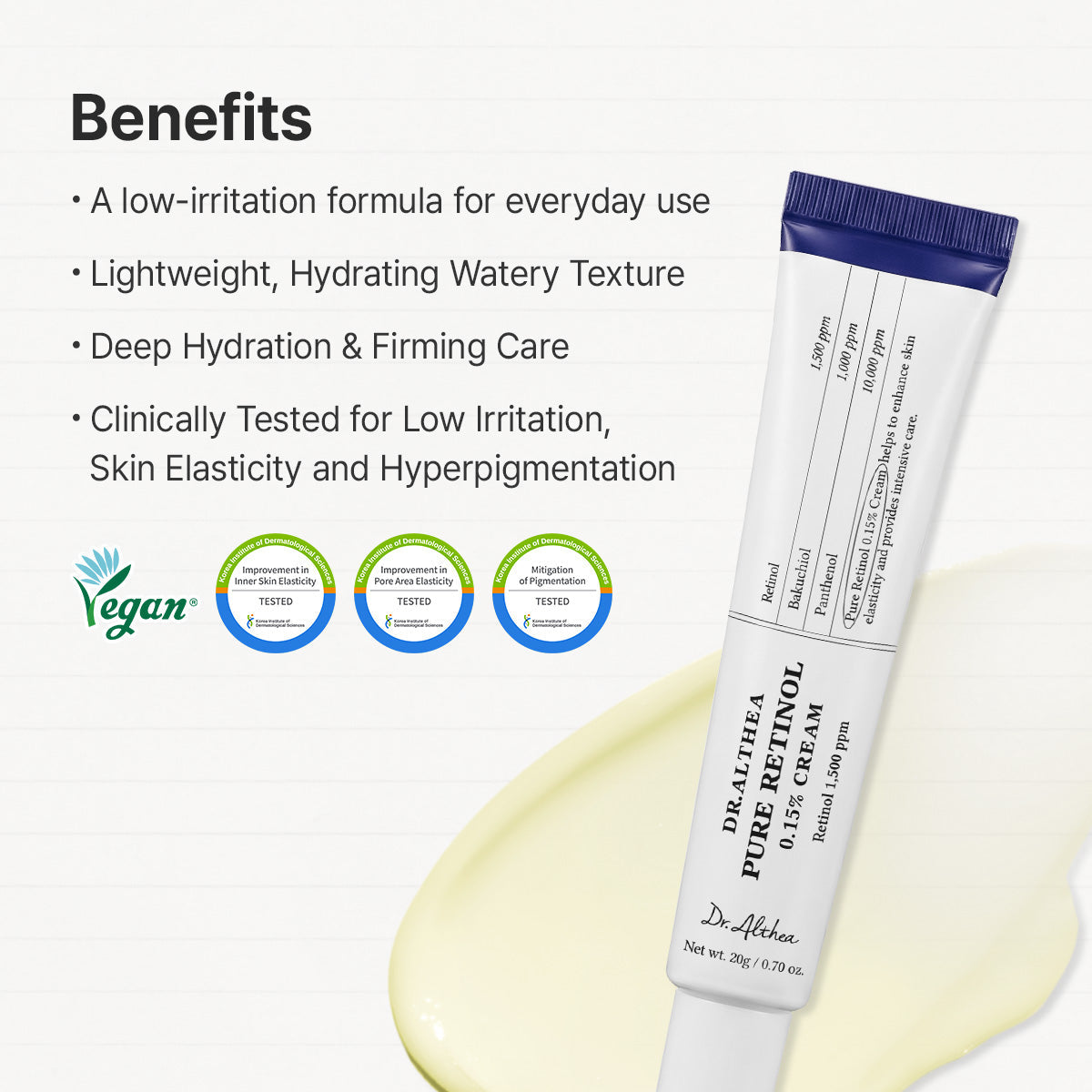Dr. Althea Pure Retinol 0.15% Cream