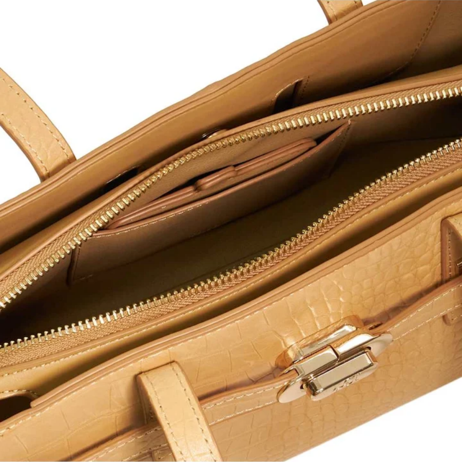 Dune London Depend Leather Shoulder Bag