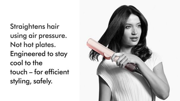 Dyson Airstrait™ Straightener in Ceramic Pink and Rose Gold