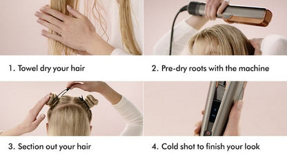 Dyson Airstrait™ Straightener in Ceramic Pink and Rose Gold