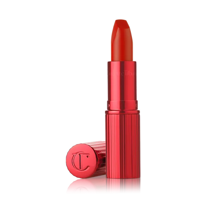 Charlotte Tilbury-Matte Revolution Full Size Lipstick– Fame Flame
