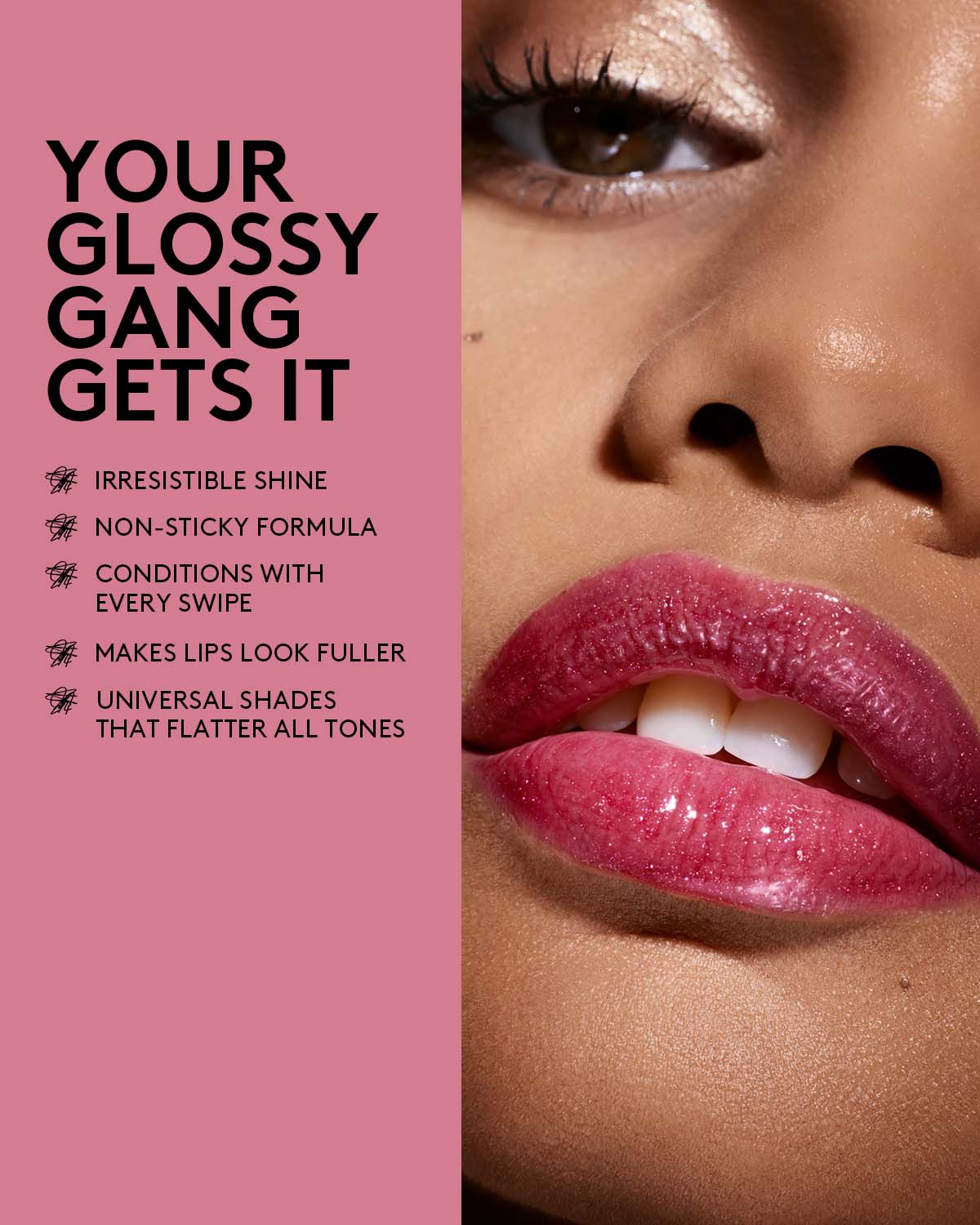 Fenty Beauty by Rihanna Glossy Posse VIII 3-Piece Lip Luminizer Set