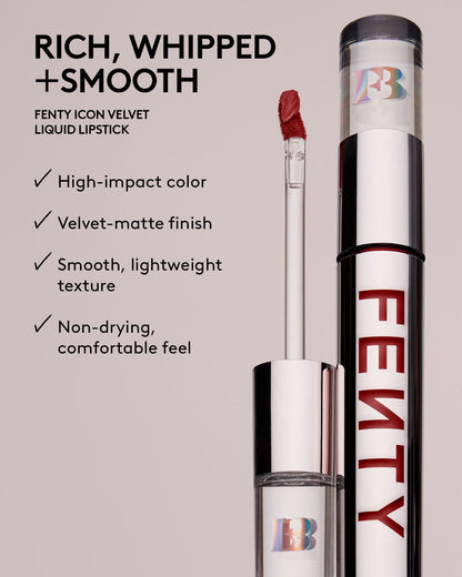 Fenty Beauty Vlelvet Lip Icon liquid lipstick