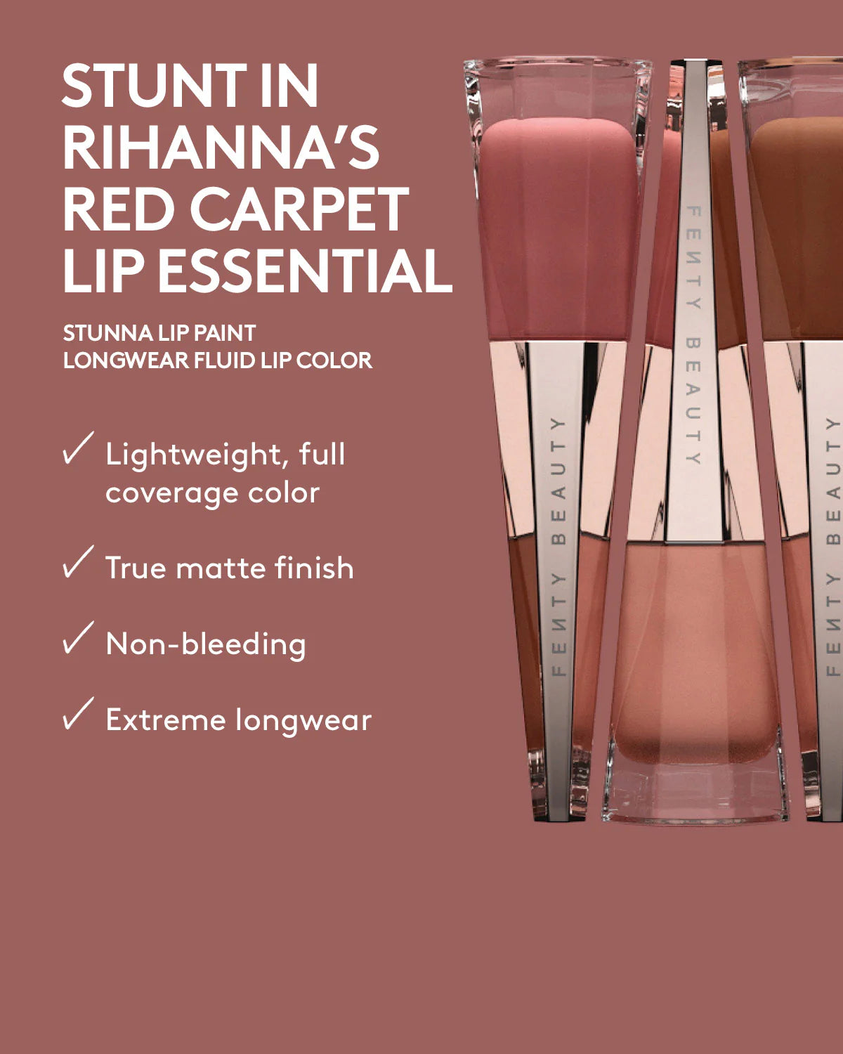 Fenty Beauty Cherry Mouth lip set limited edition shades