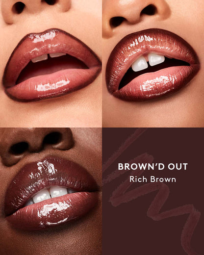 Fenty Beauty Brown'd Pout Lip Liner & Mini Lip Plumper Duo Set