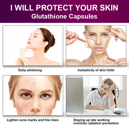 GPGP- GreenPeople- Organic Glutathione Antioxidant  Capsule 500 mg 120 Cap