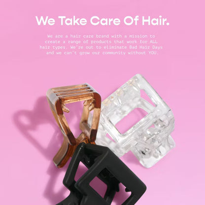 Gimme Beauty Gimme Clips Locked In Mini Claw Clips for Fine Hair – 8ct
