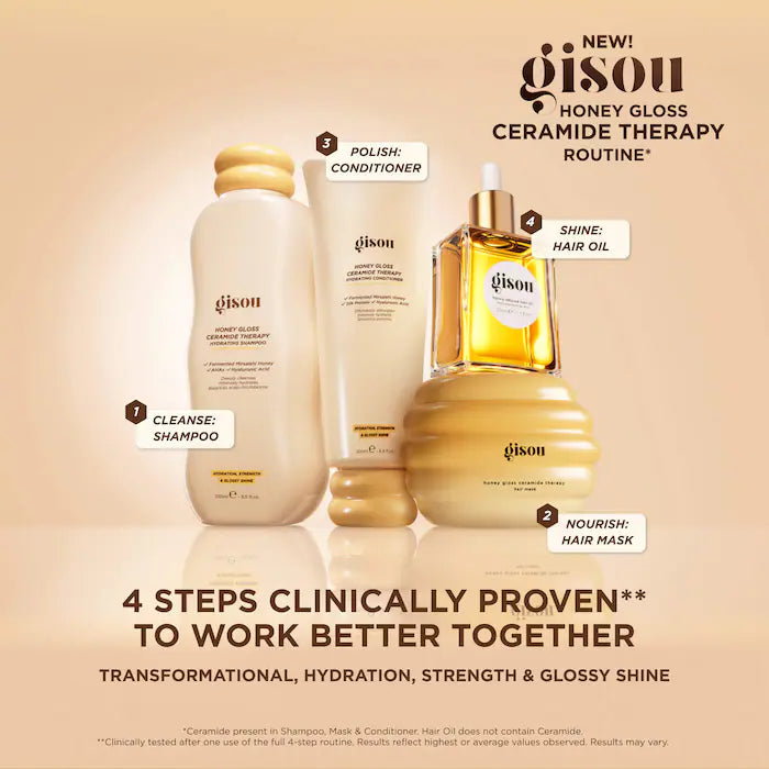 Gisou Honey Gloss Ceramide Therapy Hydrating Conditioner