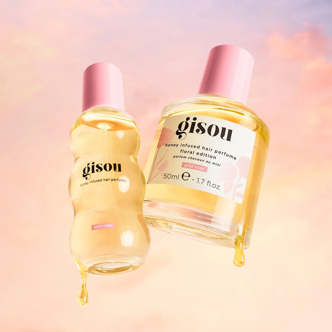 Gisou Honey Infused Hair Perfume Floral Edition Wild Rose