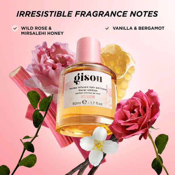 Gisou Honey Infused Hair Perfume Floral Edition Wild Rose