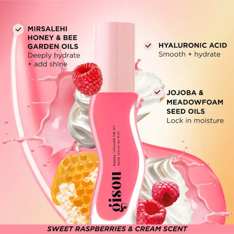 Gisou - Honey Infused Hydrating Lip Oil