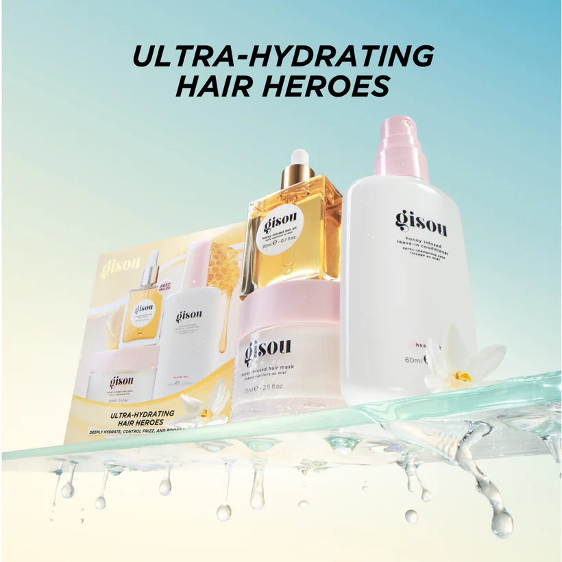 Gisou Ultra-Hydrating Hair Heroes Set
