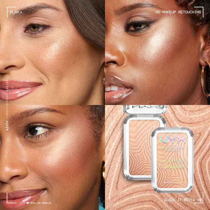NYX Professional Makeup Buttermelt Shimmer Powder Highlighter