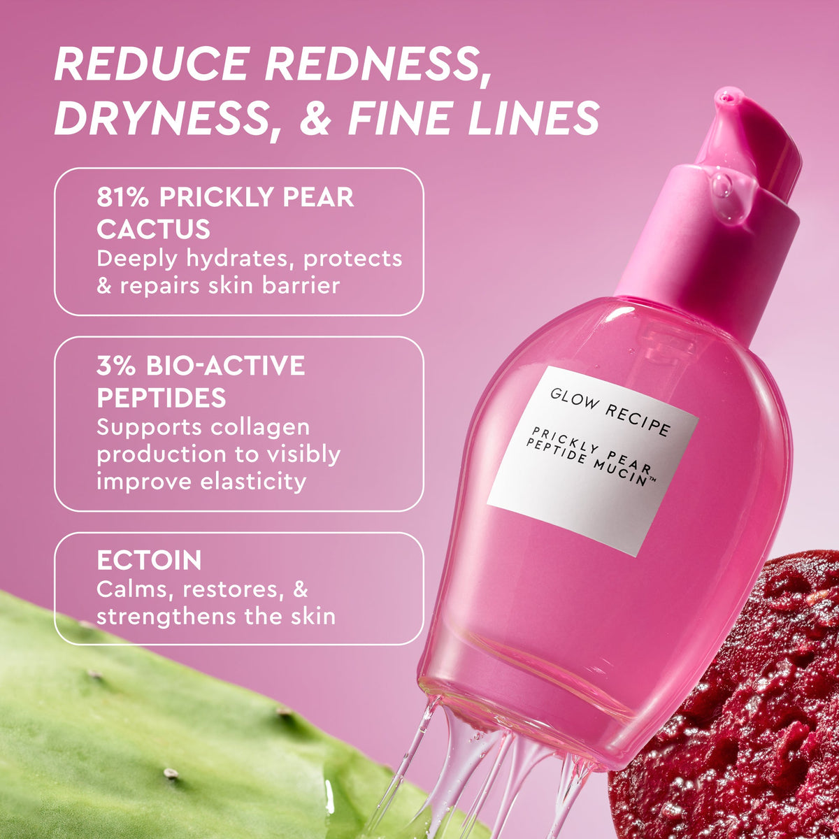 Glow Recipe Prickly Pear Peptide Mucin Serum