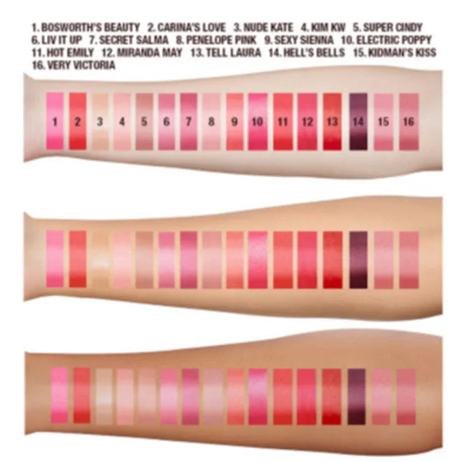 CHARLOTTE TILBURY HOT LIPS CARINA'S LOVE full size lipstick