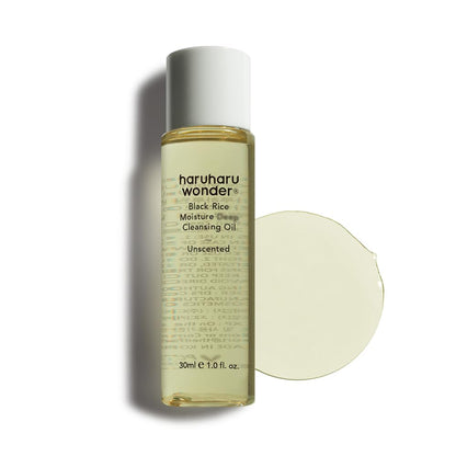 HARUHARU wonder- Black Rice Moisture Cleansing Oil, Travel Size 30 ml