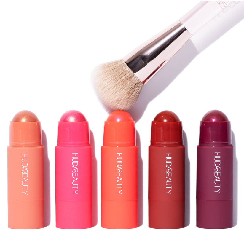 Huda Beauty N.Y.M.P.H. Cheek Blush & Glow Face Brush