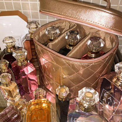 Huda Beauty Kayali Rose Gold Fragrance Case