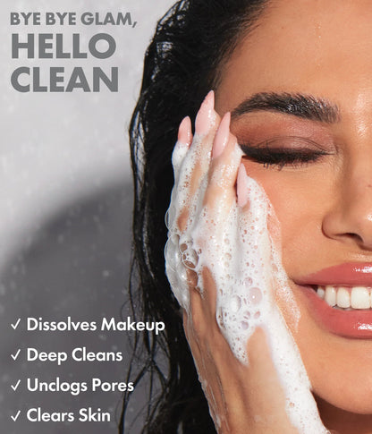 Huda Beauty Wishful Get Clean 2% PHA & Sea Moss Gentle Foaming Cleanser