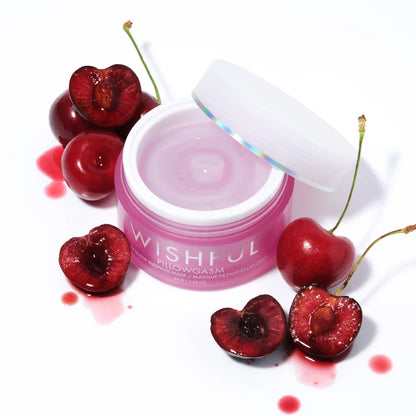 Huda Beauty Wishful Pillowgasm Cherry Glow Sleeping Mask