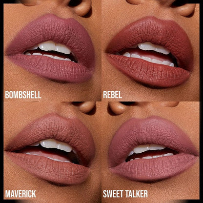 HUDA BEAUTY - Pretty Grunge Liquid Matte Lip Quad(4*1.9ml)