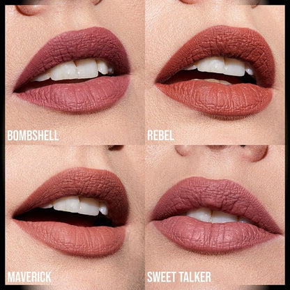 HUDA BEAUTY - Pretty Grunge Liquid Matte Lip Quad(4*1.9ml)