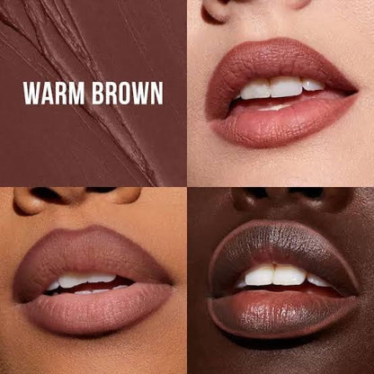 HUDA BEAUTY- Lip Contour  Matte Lip Pencil Warm Brown(mini size) - 0.3 g