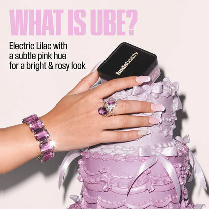 Huda Beauty-Easy Bake Loose Baking & Setting Powder- Ube Birthday Cake